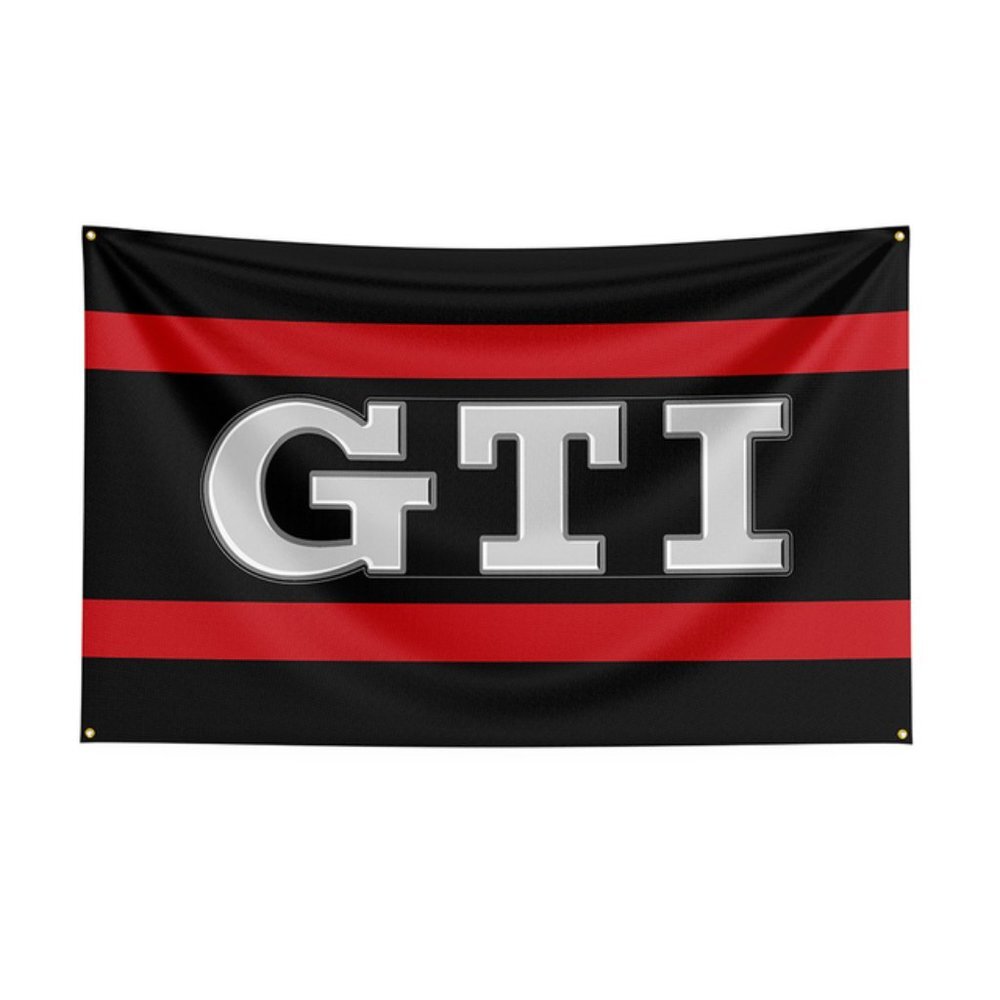 Volkswagen Golf GTI Wall/Shop Flag 24"x36" (2'x3')
